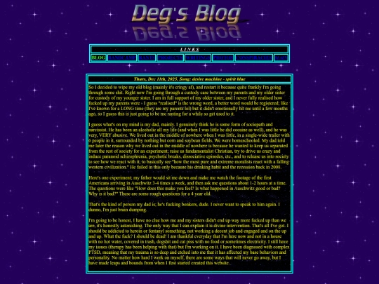 blog screenshot