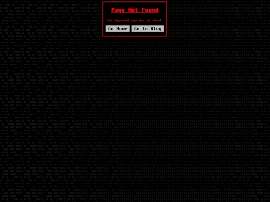 not_found screenshot