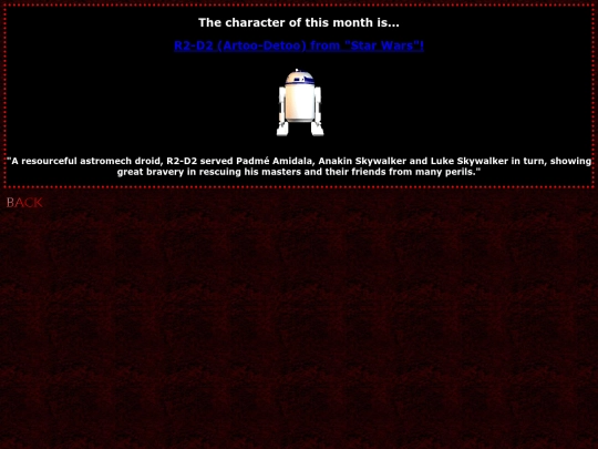 characterofthemonth screenshot