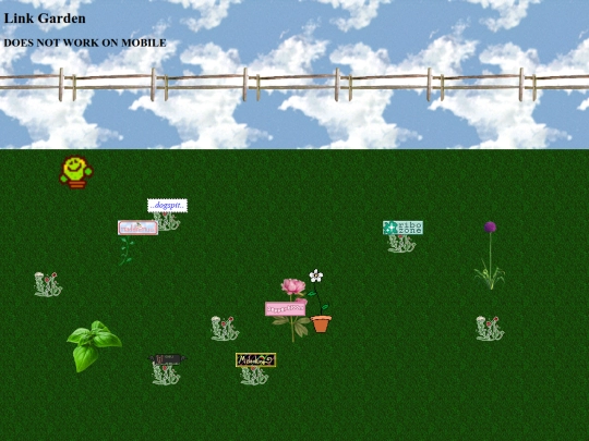 links screenshot