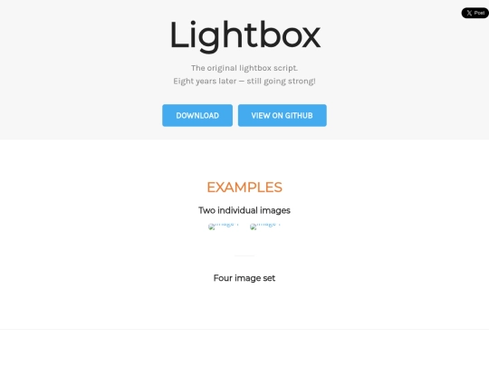 lightbox screenshot