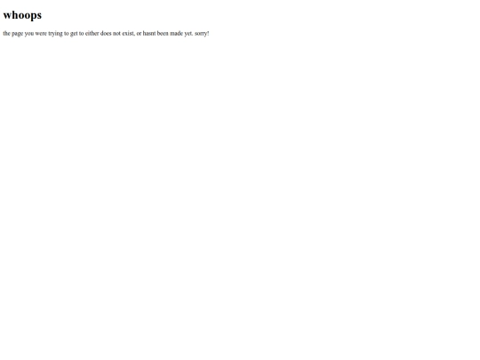not_found screenshot
