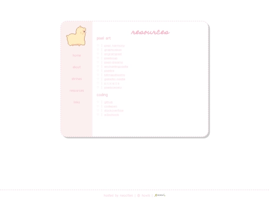 resources screenshot