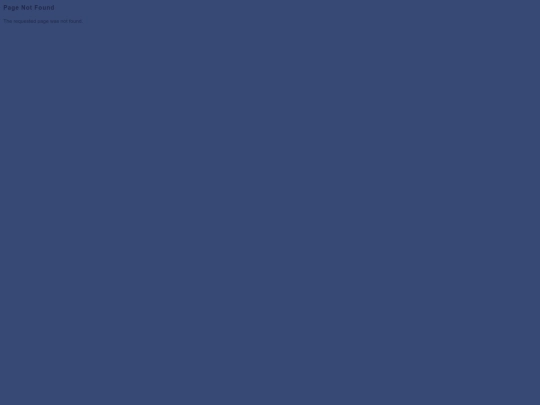 Not Found screenshot