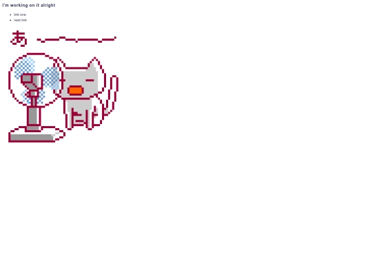 links screenshot
