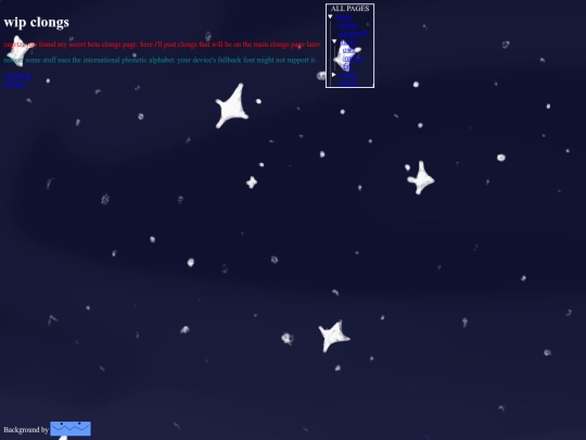 clongs/wip screenshot