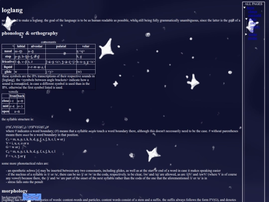 clongs/wip/loglang screenshot