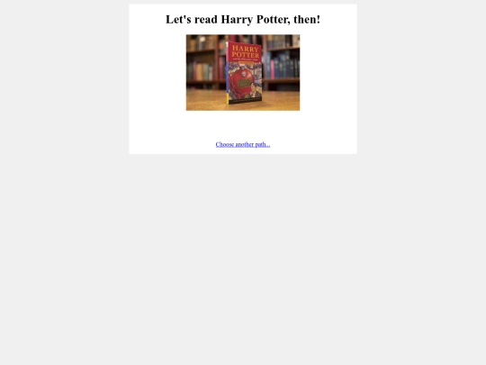 HarryPotter screenshot
