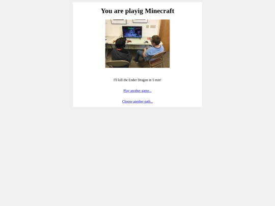Minecraft screenshot