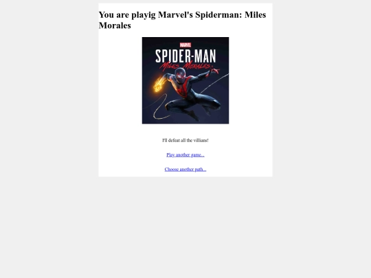 Spiderman screenshot