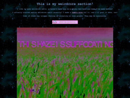 weirdcore screenshot