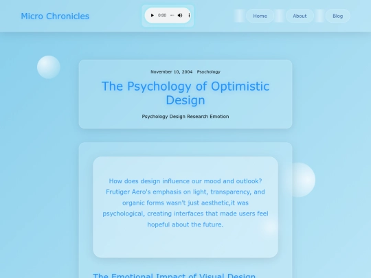 post-psychology-optimistic-design screenshot