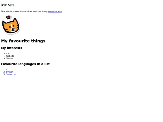 index screenshot