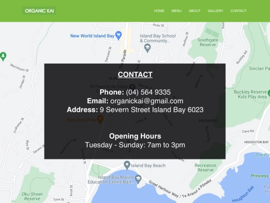 contact screenshot