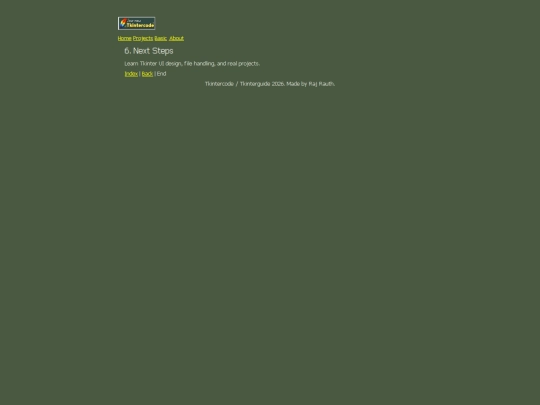 Basics/page6 screenshot