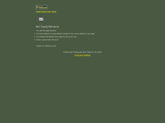 not_found screenshot