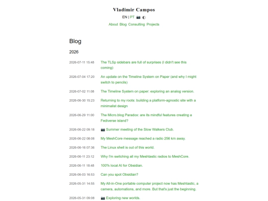 blog screenshot
