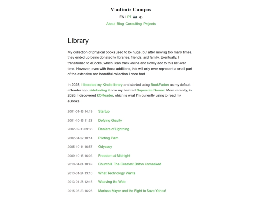 en/library screenshot