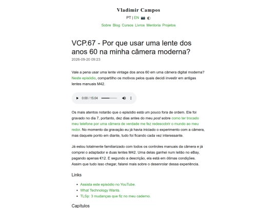 pt/blog/2026-09-20-0923-vcp67-por-que-usar-uma-lente-dos-anos-60-na-minha-camera-moderna screenshot