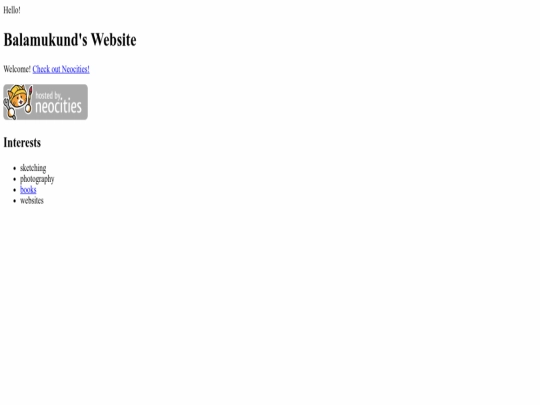 index screenshot