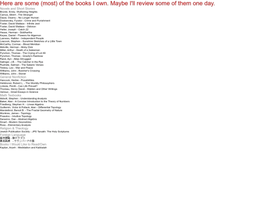 library screenshot