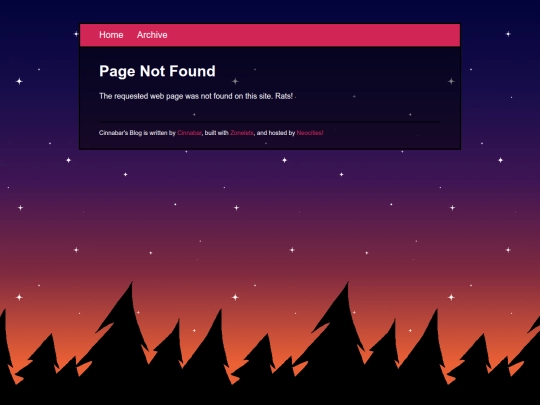 not_found screenshot