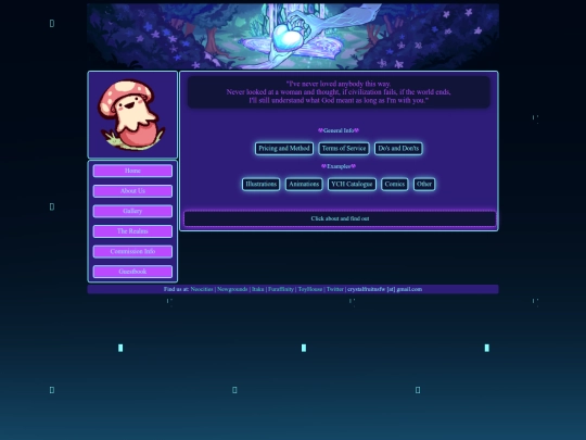 commissioninfo screenshot