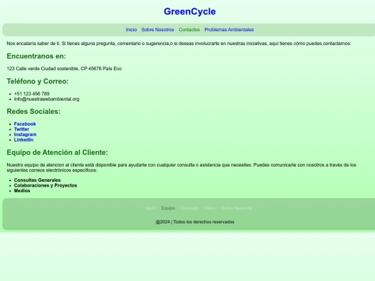 contactos screenshot