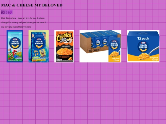 macncheeseshrine screenshot
