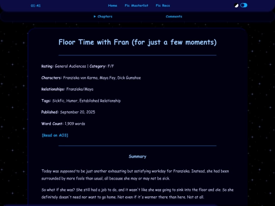 writing/read/floor-time-with-fran-for-just-a-few-moments screenshot