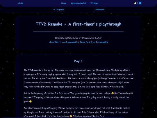 writing/read/ttydremake screenshot