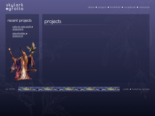 projects/overview screenshot