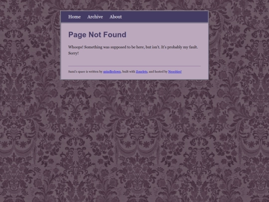 not_found screenshot