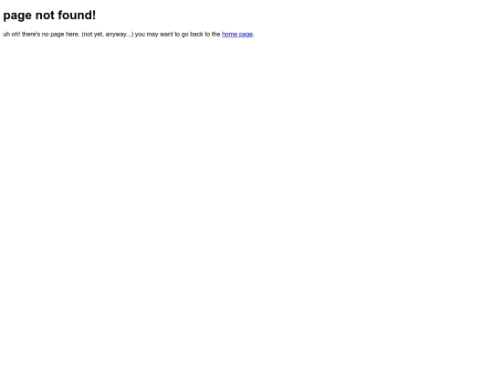 not_found screenshot