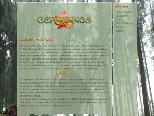CernunnosShrine/cernunnoshome screenshot