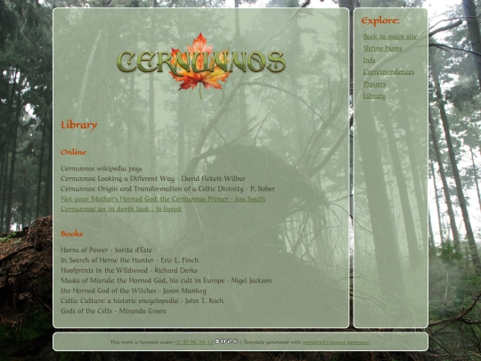 CernunnosShrine/library screenshot