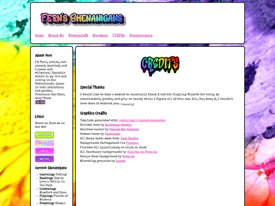 Credits screenshot