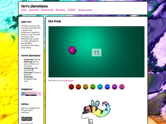 DiceOracle screenshot