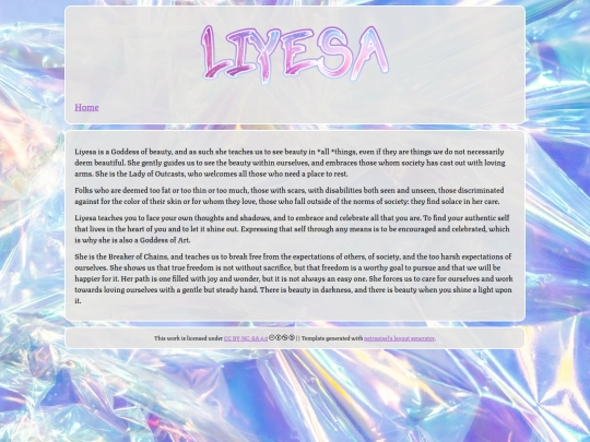 LiyesaShrine/liyesa screenshot