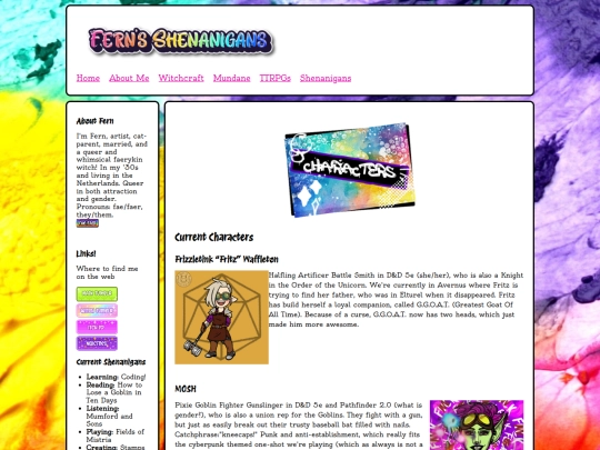 OCs screenshot