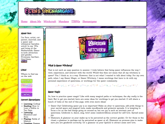 QueerWitchery screenshot