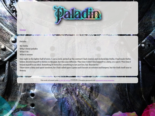 paladinmain screenshot