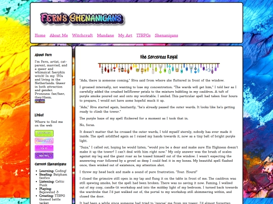 writings-Sorceressprincess screenshot