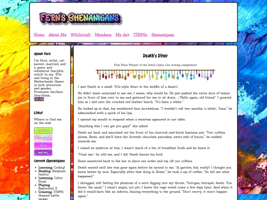 writings-deathsdiner screenshot