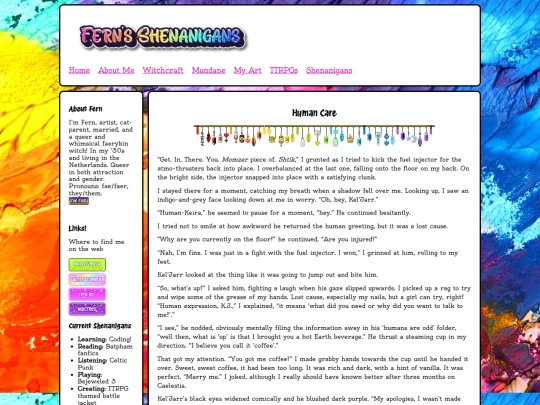 writings-humancare screenshot
