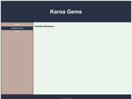 available-gemstones screenshot
