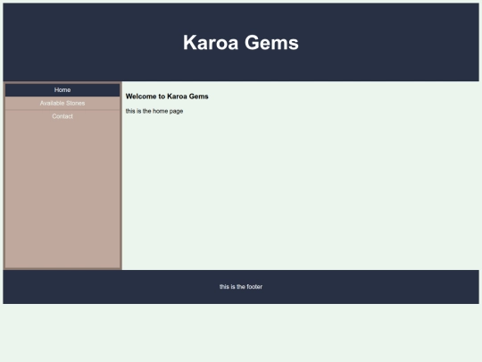 home screenshot