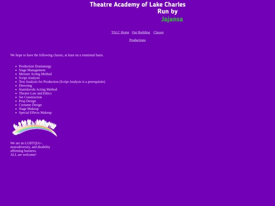 TALC/classes screenshot