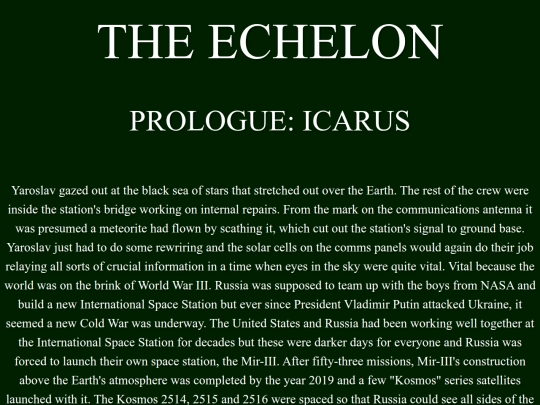 echelon screenshot
