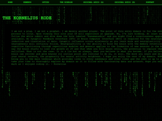 korneliuskode screenshot